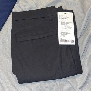 black lululemon commission pant skinny